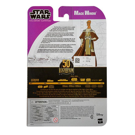 Star Wars Black Series 50th Lucasfilm Clone Wars Mace Windu