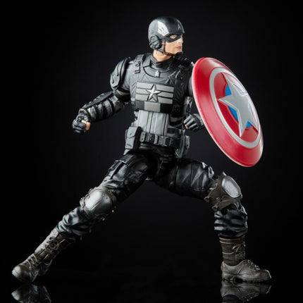 Marvel Legends Stealth Captain America BAF Joe Fixit