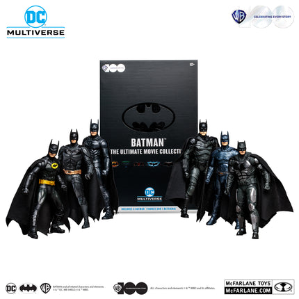 DC Multiverse Batman The Ultimate Movie Collection 6-Pack