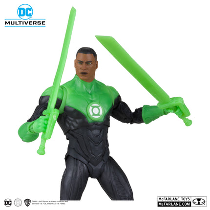 DC Multiverse Green Lantern John Stewart Glow in The Dark Edition Gold Label