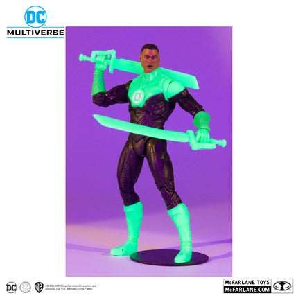 DC Multiverse Green Lantern John Stewart Glow in The Dark Edition Gold Label