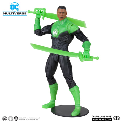 DC Multiverse Green Lantern John Stewart Glow in The Dark Edition Gold Label