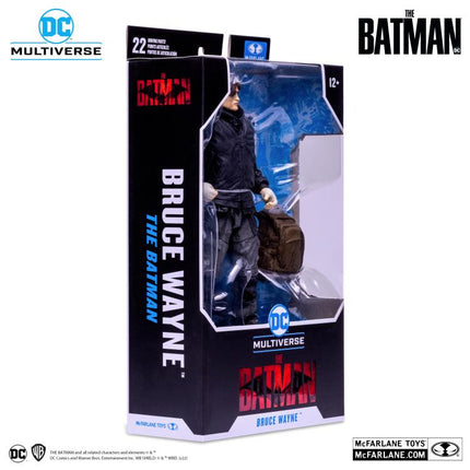 The Batman Movie DC Multiverse Bruce Wayne Drifter Unmasked
