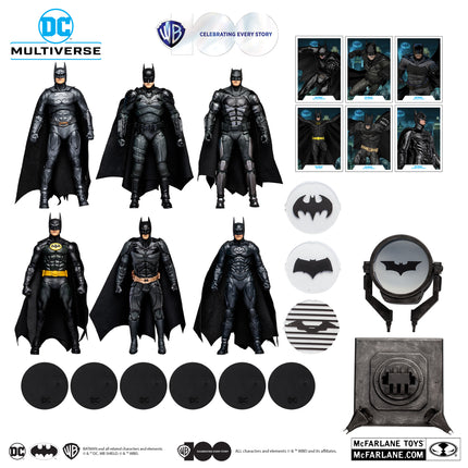 DC Multiverse Batman The Ultimate Movie Collection 6-Pack