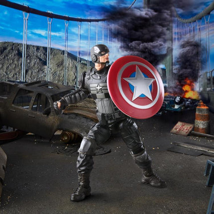 Marvel Legends Stealth Captain America BAF Joe Fixit