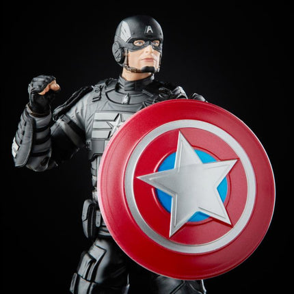 Marvel Legends Stealth Captain America BAF Joe Fixit