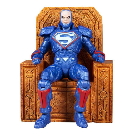 Justice League: The Darkseid War DC Multiverse Lex Luthor Power Suit (Blue)