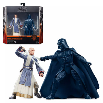 Star Wars Black Series Obi-Wan Kenobi and Darth Vader (Ralph McQuarrie Edition)