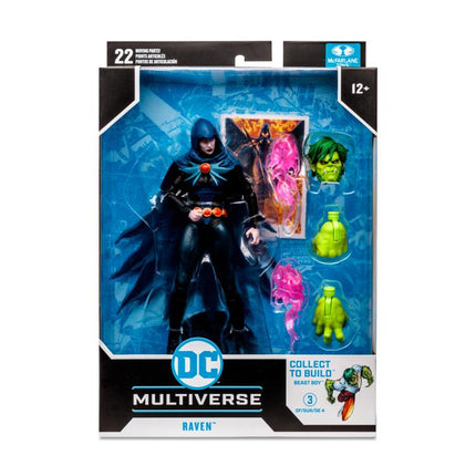 Titans DC Multiverse Raven Build-A Beast Boy