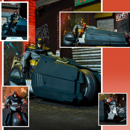Batman: Curse Of The White Knight  DC Multiverse Batcycle