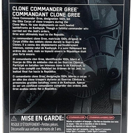 Star Wars Black Series Clone Commander Gree