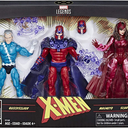 Marvel Legends Marvel Legends Magneto, Quicksilver, & Scarlet Witch