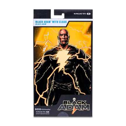 Black Adam Movie DC Multiverse Black Adam with cloak