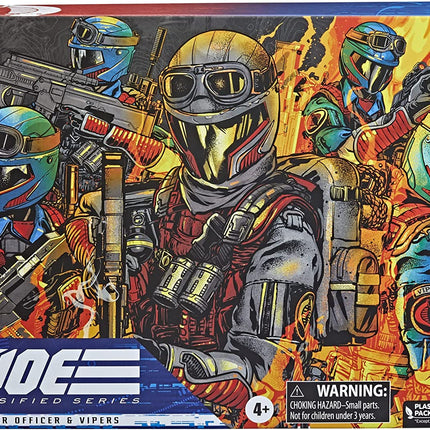 G.I. Joe Classified Series Cobra Viper Officer and Vipers