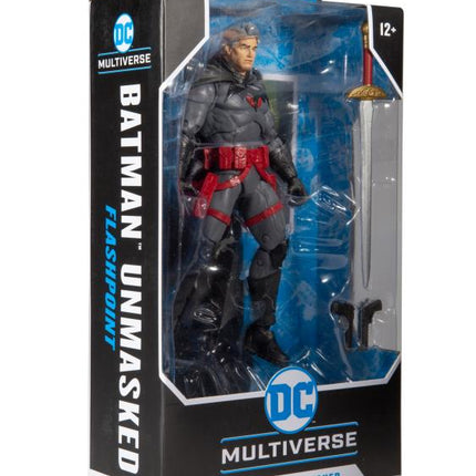 Flashpoint DC Multiverse Thomas Wayne Batman Unmasked