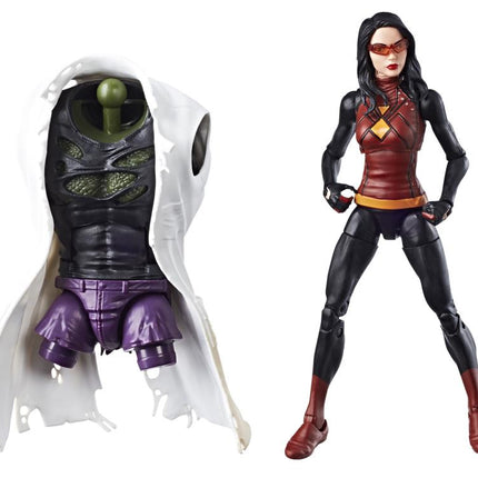 Marvel Legends Spider Woman BAF Lizard