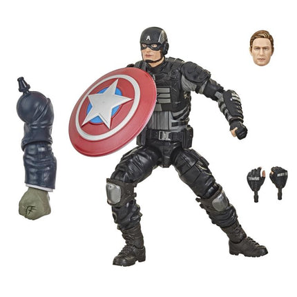 Marvel Legends Stealth Captain America BAF Joe Fixit