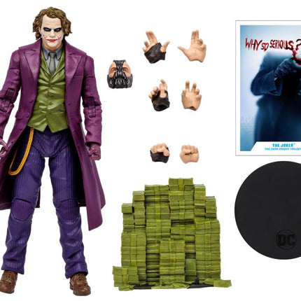 The Dark Knight Trilogy DC Multiverse The Joker Build-A Bane