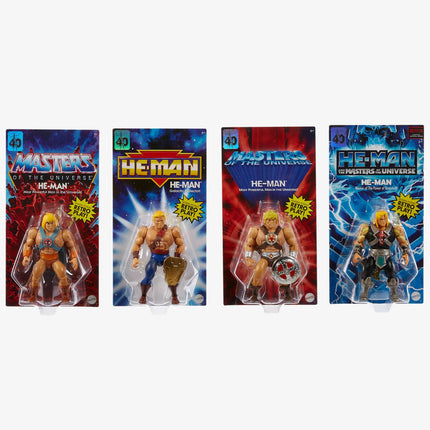 MOTU Origins He-Man 40th Anniversary 4-Pack